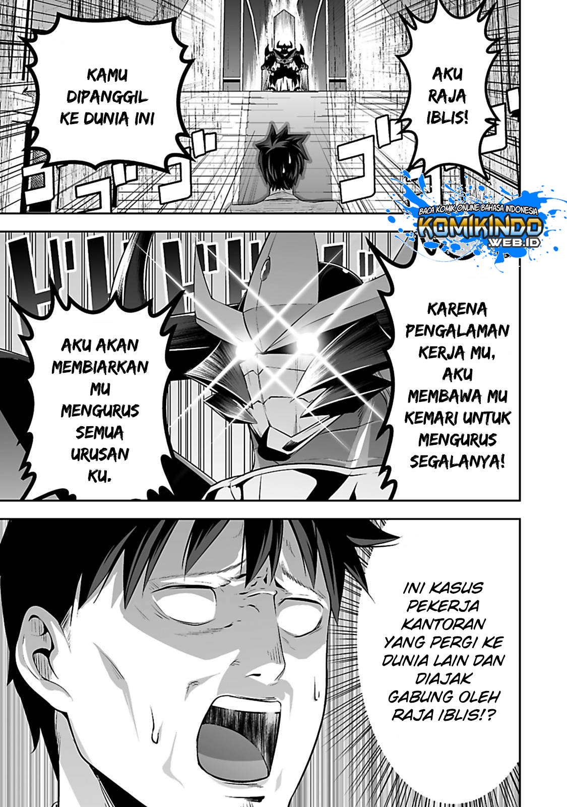Salaryman Ga Isekai Ni Ittara Shitennou Ni Natta Hanashi